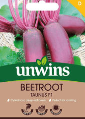 Unwins Beetroot Seeds Unwins Beetroot Taunus F1 Seeds