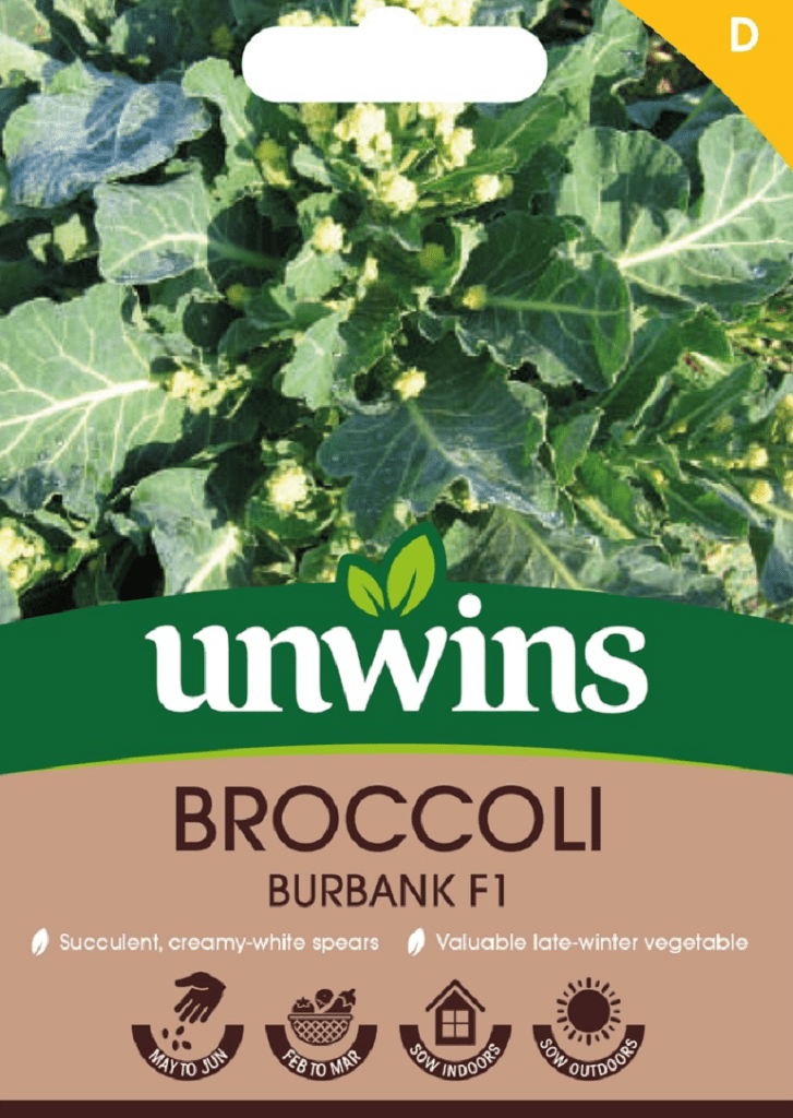 Unwins Seeds Unwins Broccoli Burbank F1 Seeds