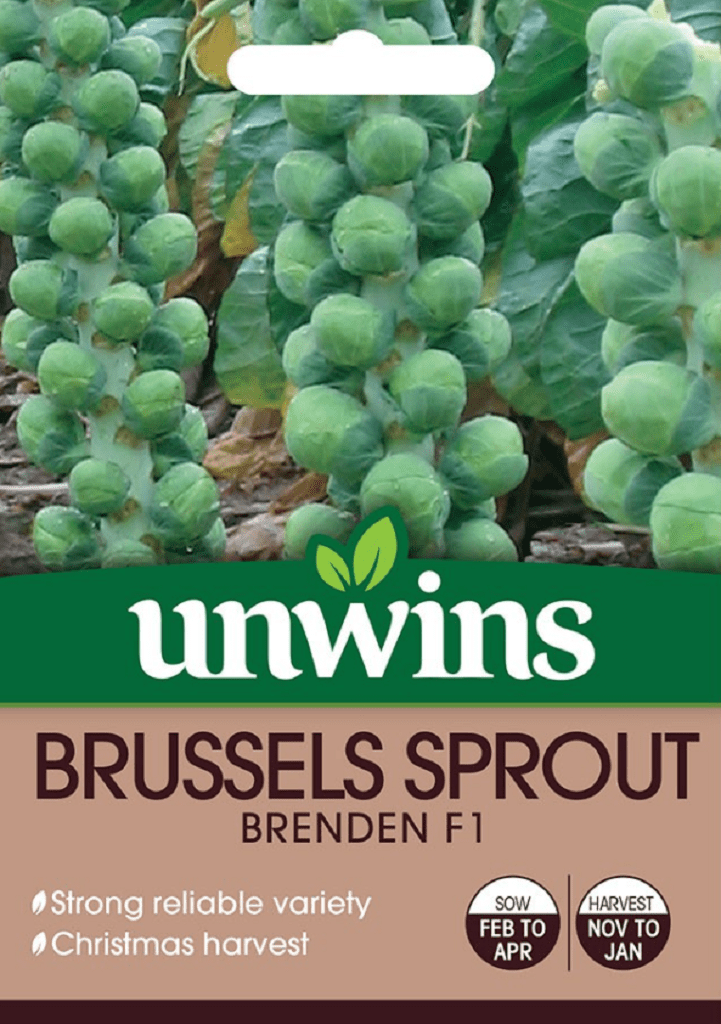 Unwins Seeds Unwins Brussels Sprout Brenden F1 Seeds