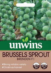 Unwins Seeds Unwins Brussels Sprout Brenden F1 Seeds