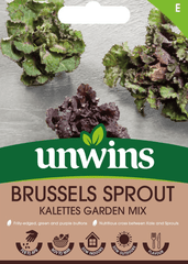 Unwins Seeds Unwins Brussels Sprout Kalettes Garden Mix Seeds