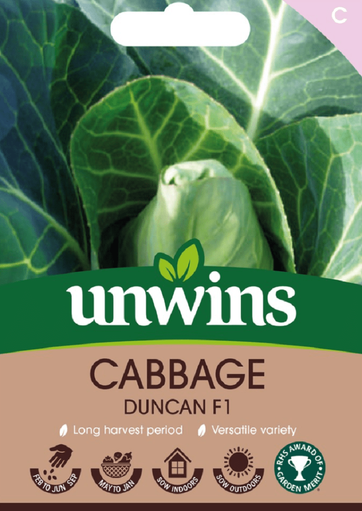 Unwins Seeds Unwins Cabbage Pointed Duncan F1 Seeds