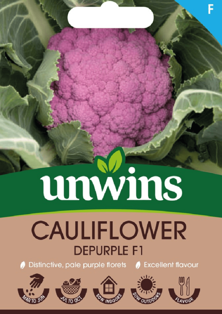 Unwins Seeds Unwins Cauliflower Depurple F1 Seeds