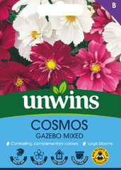 Unwins Seeds Unwins Cosmos Gazebo Mixed Seeds