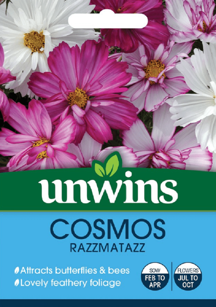 Unwins Seeds Unwins Cosmos Razzmatazz Seeds