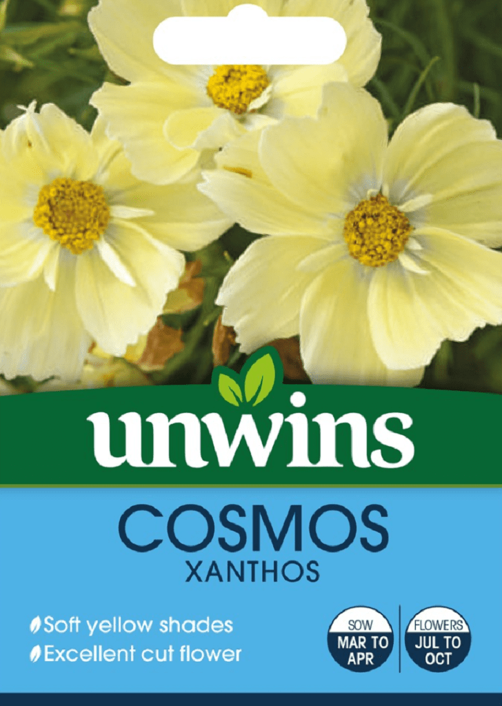 Unwins Seeds Unwins Cosmos Xanthos Seeds