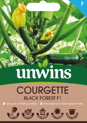 Unwins Seeds Unwins Courgette Black Forest F1 Seeds