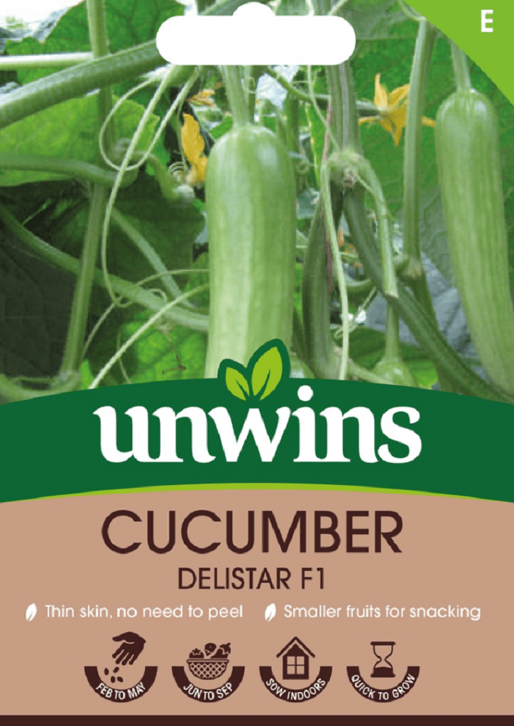 Unwins Seeds Unwins Cucumber Delistar F1 Seeds