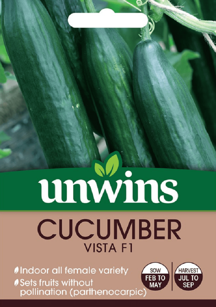 Unwins Seeds Unwins Cucumber Vista F1 Seeds