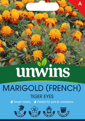 Unwins Seeds Unwins French Marigold Tiger Eyes Seeds