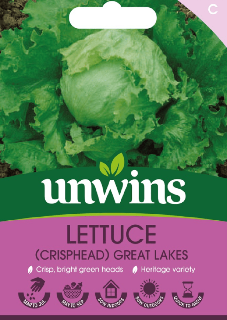 Unwins Seeds Unwins Iceberg Great Lakes Lettuce Seeds