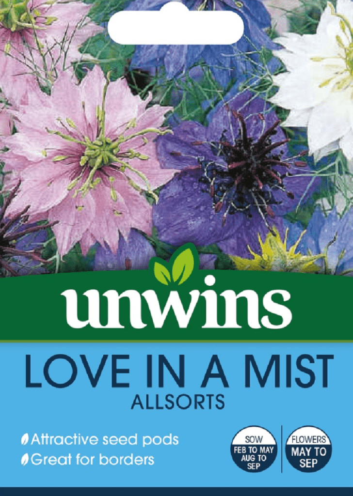 Unwins Seeds Unwins Love In A Mist Allsorts Seeds