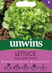 Unwins Seeds Unwins Oak Leaf Kyrio Lettuce Seeds