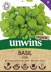 Unwins Seeds Unwins Organic Loki Basil Seeds