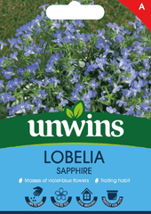 Unwins Seeds Unwins Trailing Lobelia Sapphire Seeds