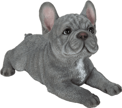 Vivid Arts Indoor & Outdoor Ornaments Vivid Arts Pet Pal Laying French Bulldog Blue Puppy