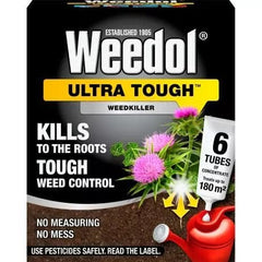 Weedol Weed Control Weedol Ultra Tough Liquid Concentrate 6 Tubes 180m2