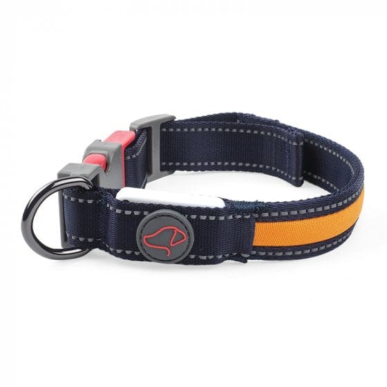 Zoon Dog Apparel Zoon Flash & Go Rechargeable Night Dog Collar Large