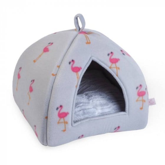 Zoon Cat Beds & Mattresses Zoon Floating Flamingo Cat Igloo