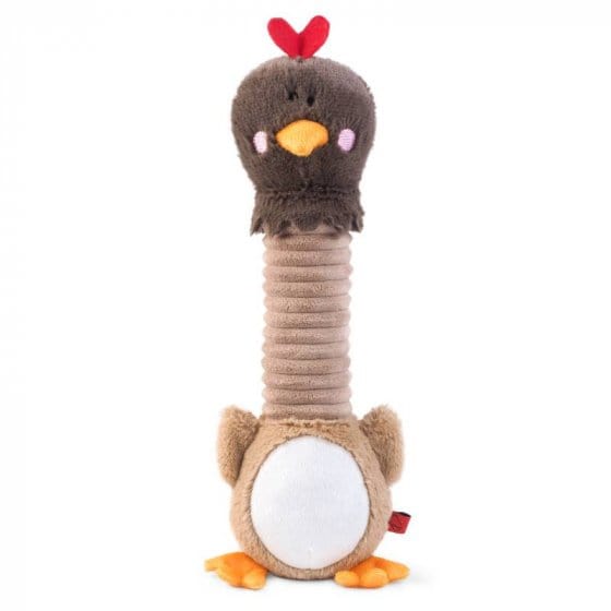 Zoon Dog Toys Zoon Necky Hen Dog Toy