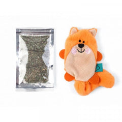 Zoon Cat Toys Zoon Nip-It Refillable Catnip Fox