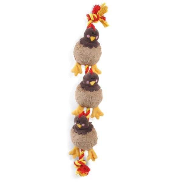 Zoon Dog Toys Zoon Tugga Farm Dog Toy - Chicken