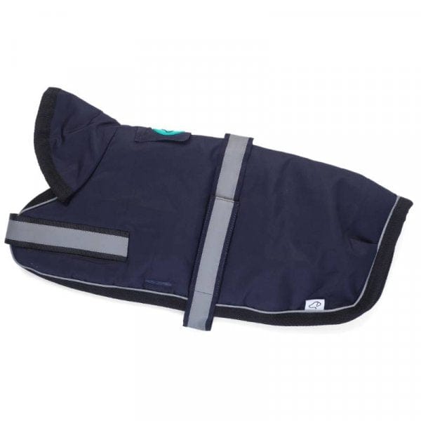 Zoon Dog Clothing Zoon Uber-Activ Waterproof ComfortCoat Navy 40cm