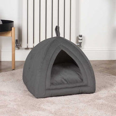 Zoon Cat Beds & Mattresses Zoon Velvet Slate Cat Igloo