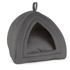 Zoon Cat Beds & Mattresses Zoon Velvet Slate Cat Igloo