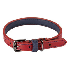 Zoon Dog Collars & Leads Zoon WalkAbout Dog Collar LuxeLeather Ruby Large (no sku)