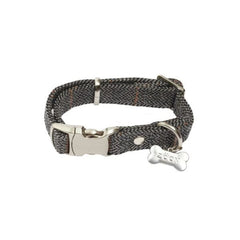 Zoon Dog Collars & Leads Zoon WalkAbout Premium Country Dog Collar Slate Medium