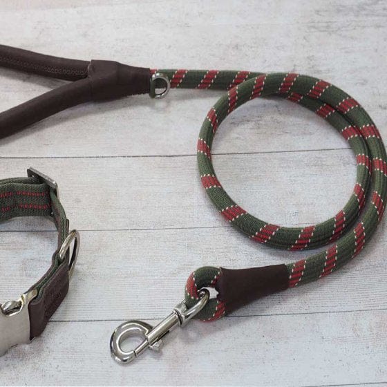 Zoon Dog Collars & Leads Zoon WalkAbout Primo Dog Lead Olive (no sku)