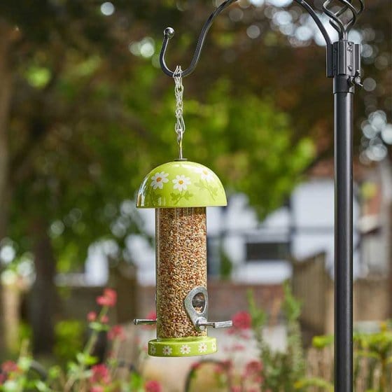 ChapelWood Seed Feeder Chapelwood Flamboya Seed Feeder Flowers - Green