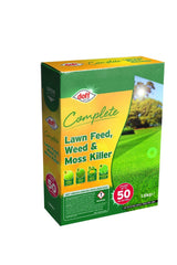 Doff Lawn Care Products 1.6kg Doff Complete Lawn Feed, Weed & Moss Killer