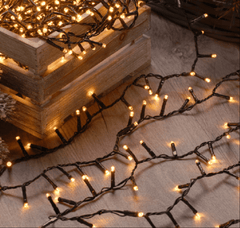 Festive String Lights Festive LED Firefly String Lights Warm White 1000L