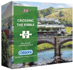 Gibsons jigsaw Gibsons Crossing the Ribble Jigsaw 500Pc