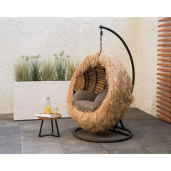 Kaemingk Garden Hanging Egg Chair Cover Hanging Egg Chair Cover Raffia