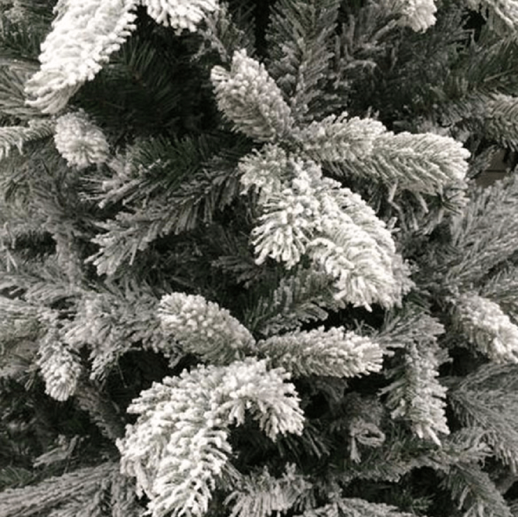 FROSTED CHRISTMAS TREE 7FT