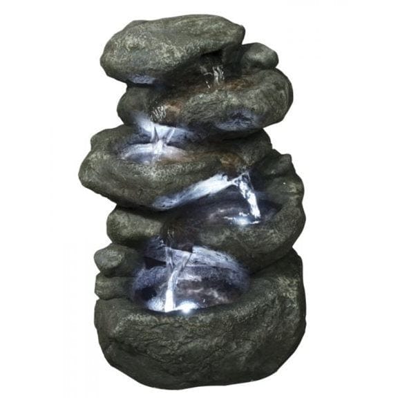 Kaemingk Water Feature Kaemingk Rock Tier LED Water Feature