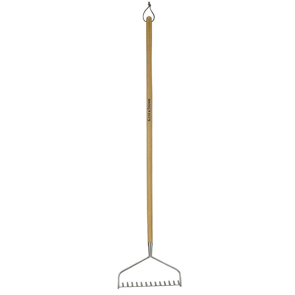 Kent & Stowe Long Handled Soil Rake – Trowell Garden Centre