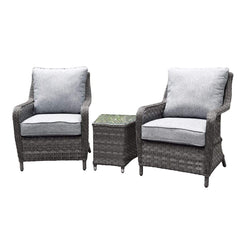 Pembrook Garden Furniture Set Pembrook Chatsworth Tete A Tete In Dark Grey