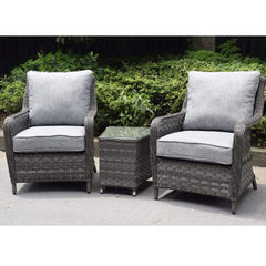 Pembrook Garden Furniture Set Pembrook Chatsworth Tete A Tete In Dark Grey