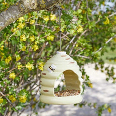 ChapelWood Bird Feeders Pale Yellow Smart Garden Chapelwood Ceramic Beehive Feeder