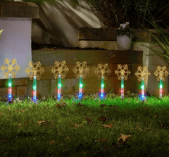 Smart Garden Stake Lights Smart Garden Snow Decor Stakes Multi 8pc