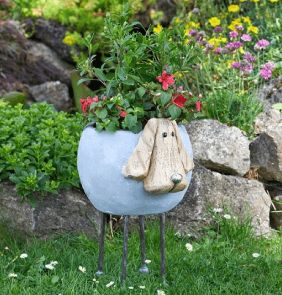 Smart Garden Planters & Pots Smart Garden Woodstone Dog Planter