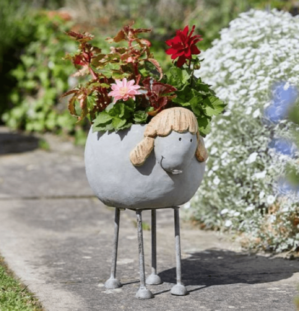 Smart Garden Planters & Pots Smart Garden Woodstone Sheep Planter