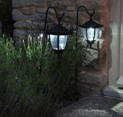 Smart Solar Outdoor lighting Smart Solar Coach Lantern 2 Pack