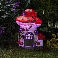 Smart Solar Solar Outdoor Ornaments Smart Solar Mush-room Solar Fairy Home