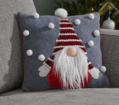 Three Kings Christmas Decor Three Kings Gonkert Cushion Red