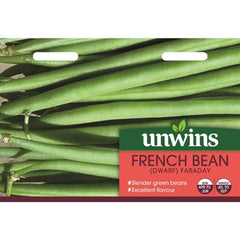 Unwins Vegetable Seeds Unwins Bean French Dwarf Faraday